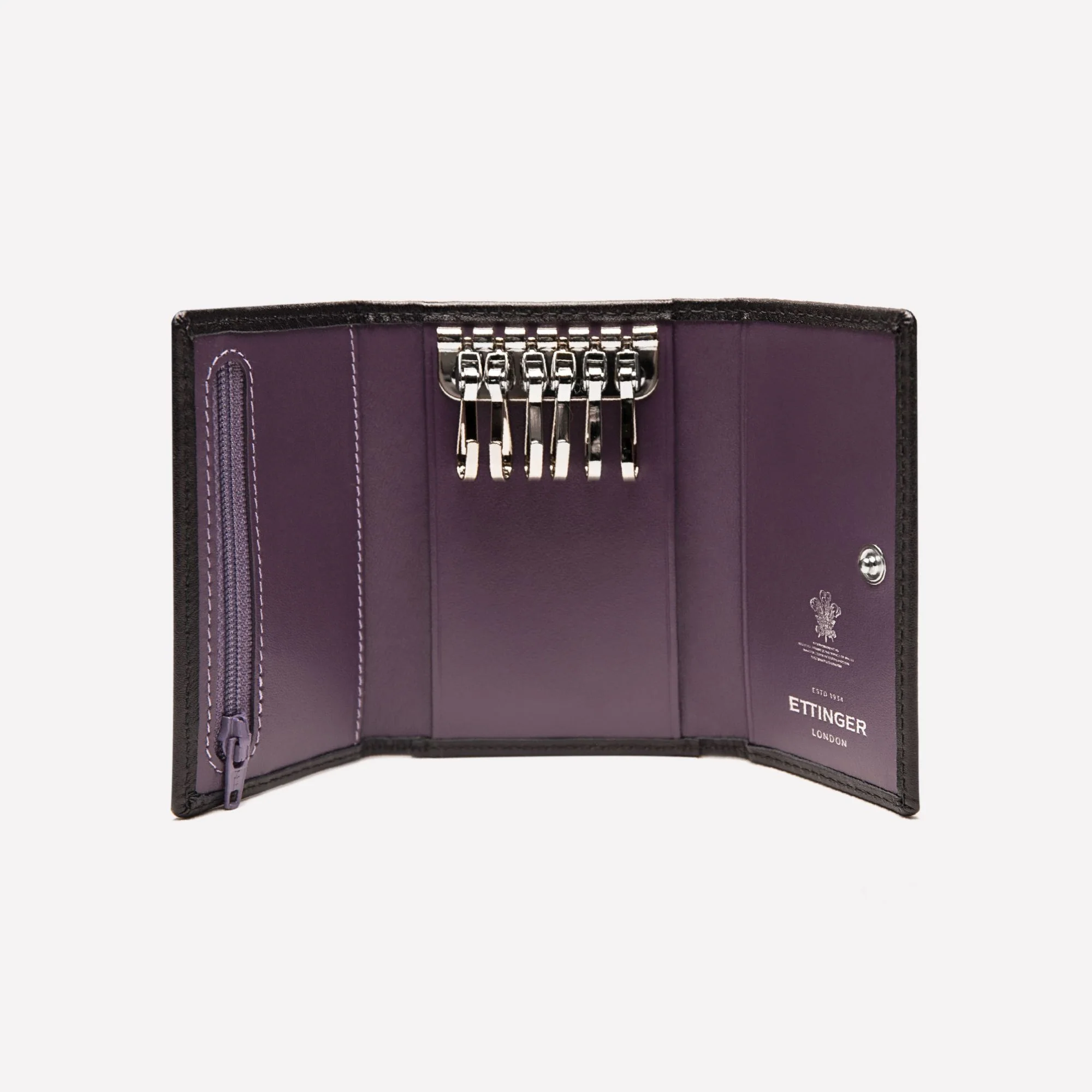 Sterling 6-Hook Key Case - Image 2