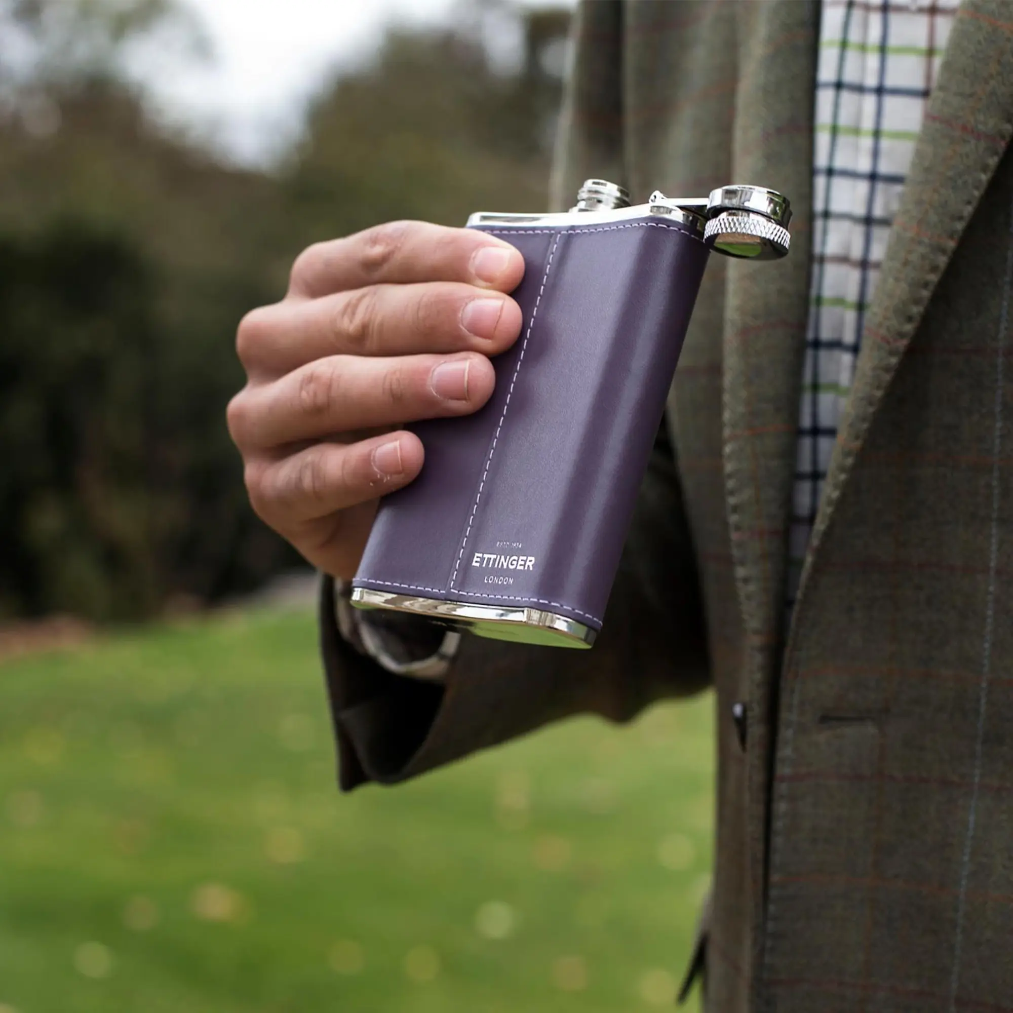 Sterling 6oz Hip Flask - Image 12