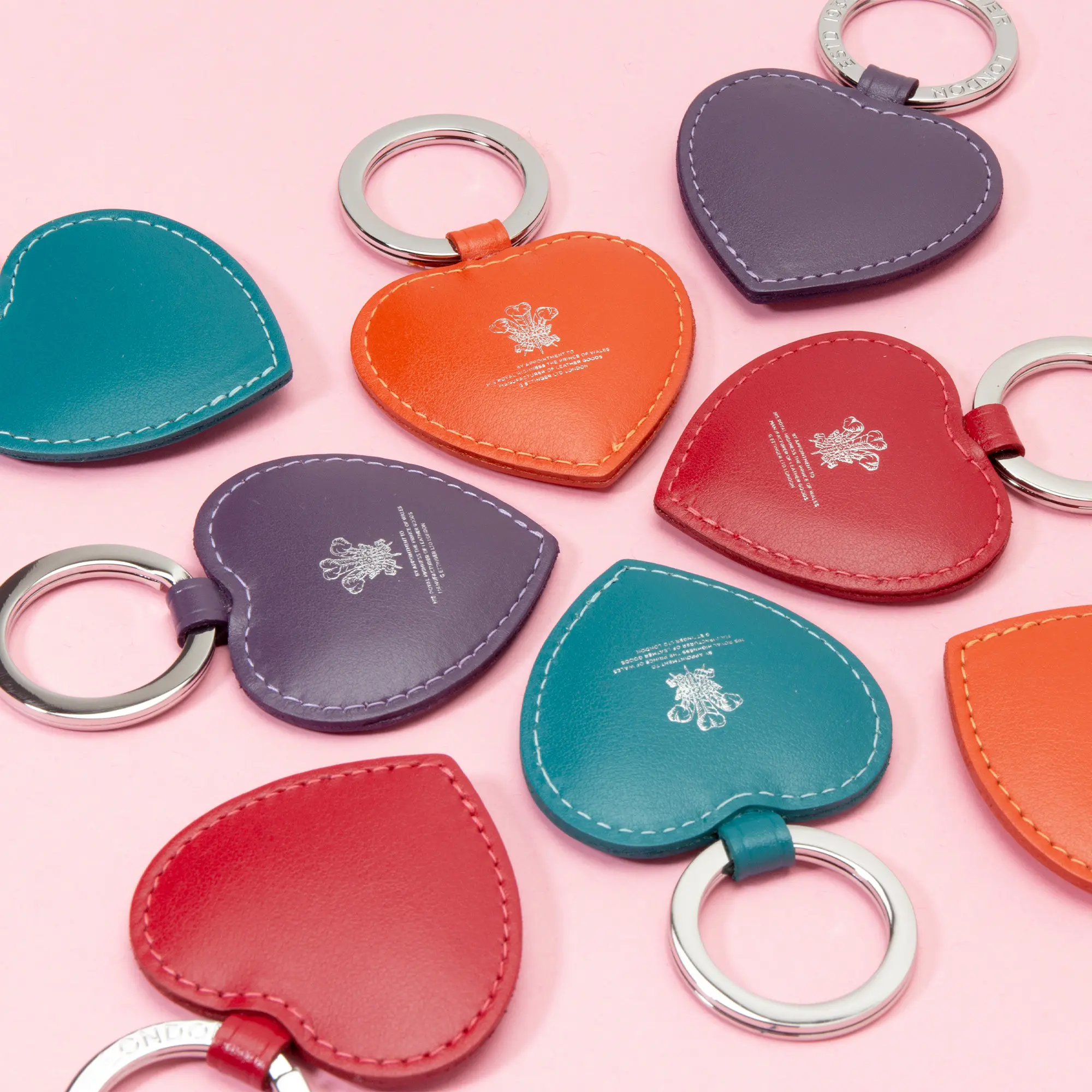 Sterling Heart Key Fob - Image 6