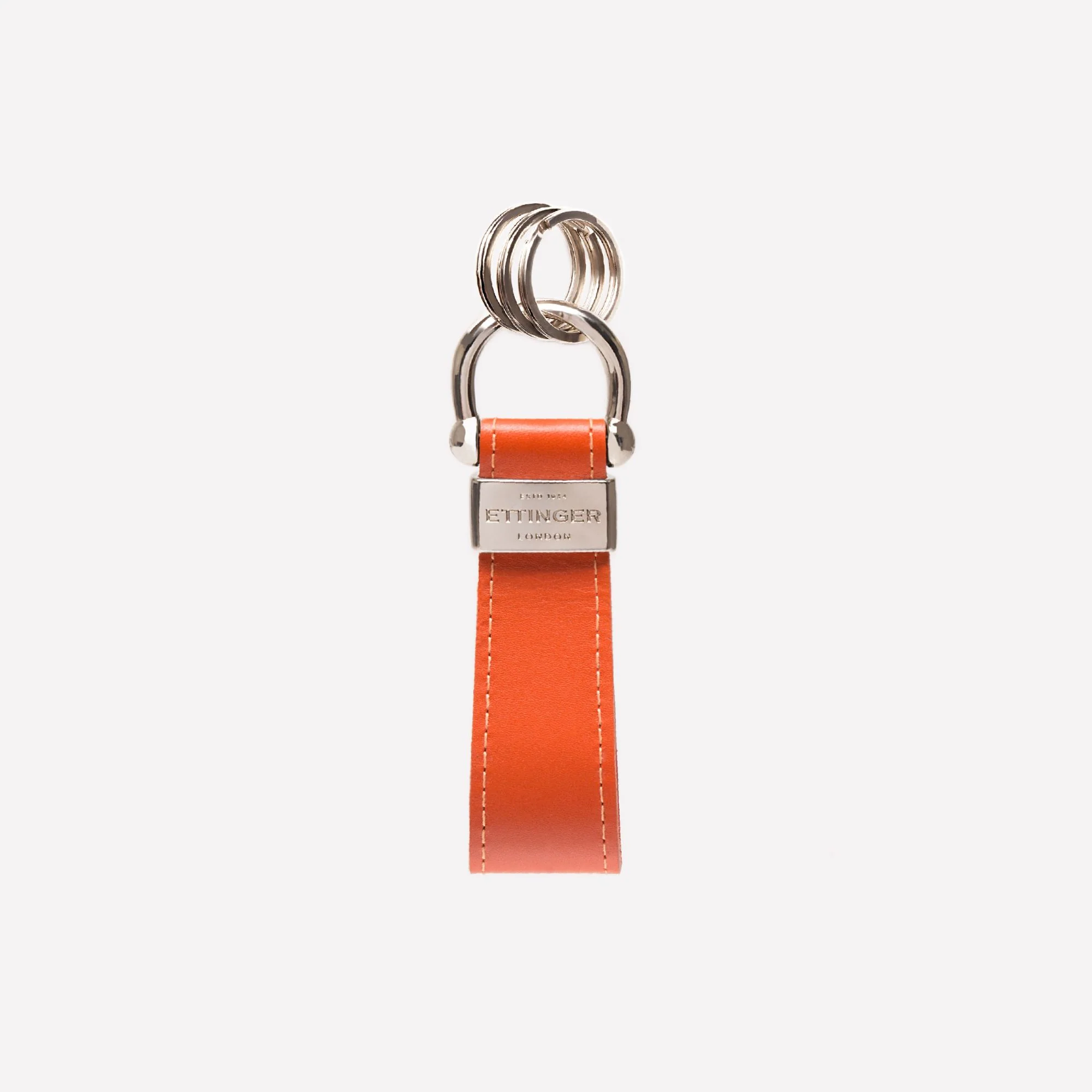 Sterling Stirrup Keyring