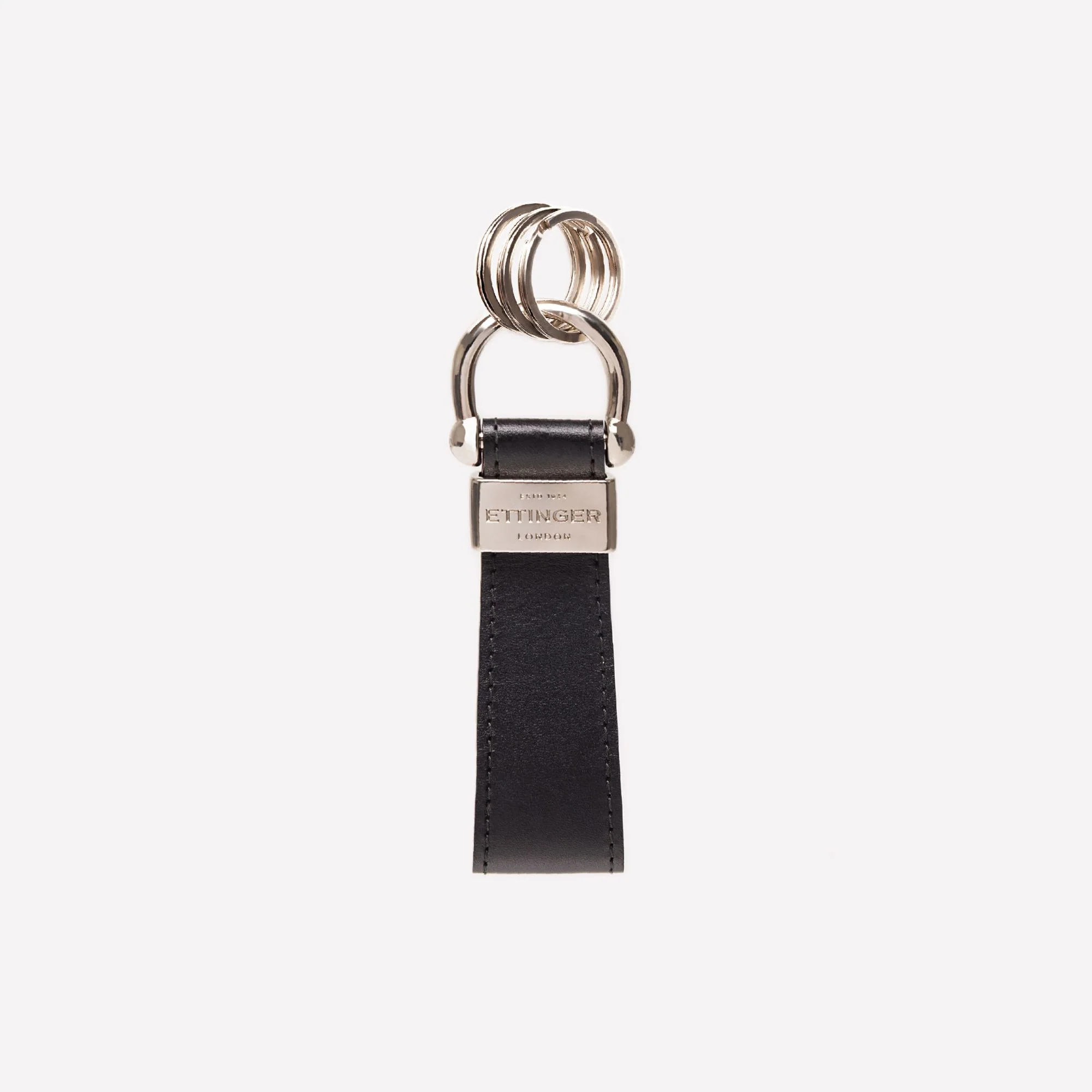 Sterling Stirrup Keyring - Two Tone - Image 12