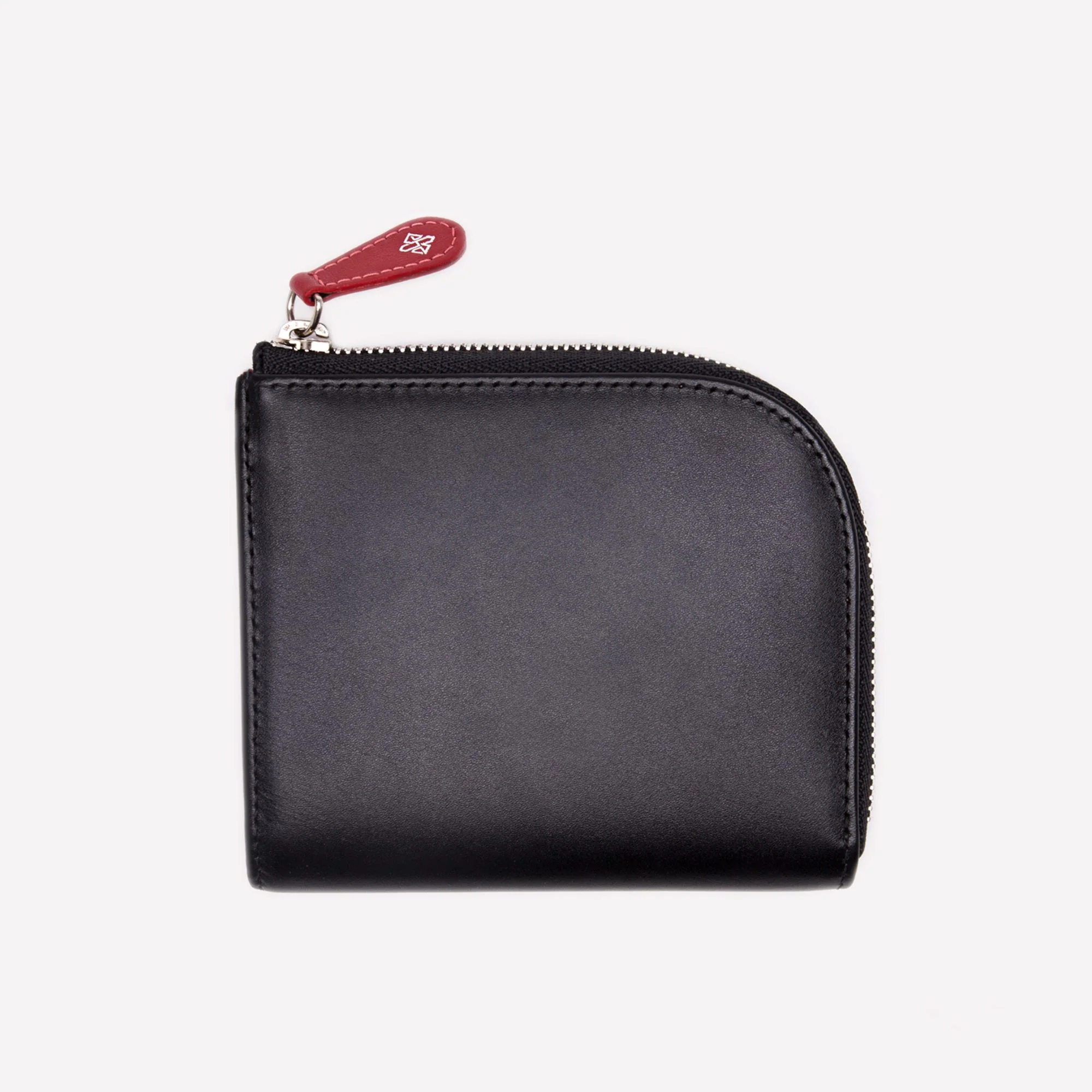 Sterling Zipped Curved Wallet With Key Strap