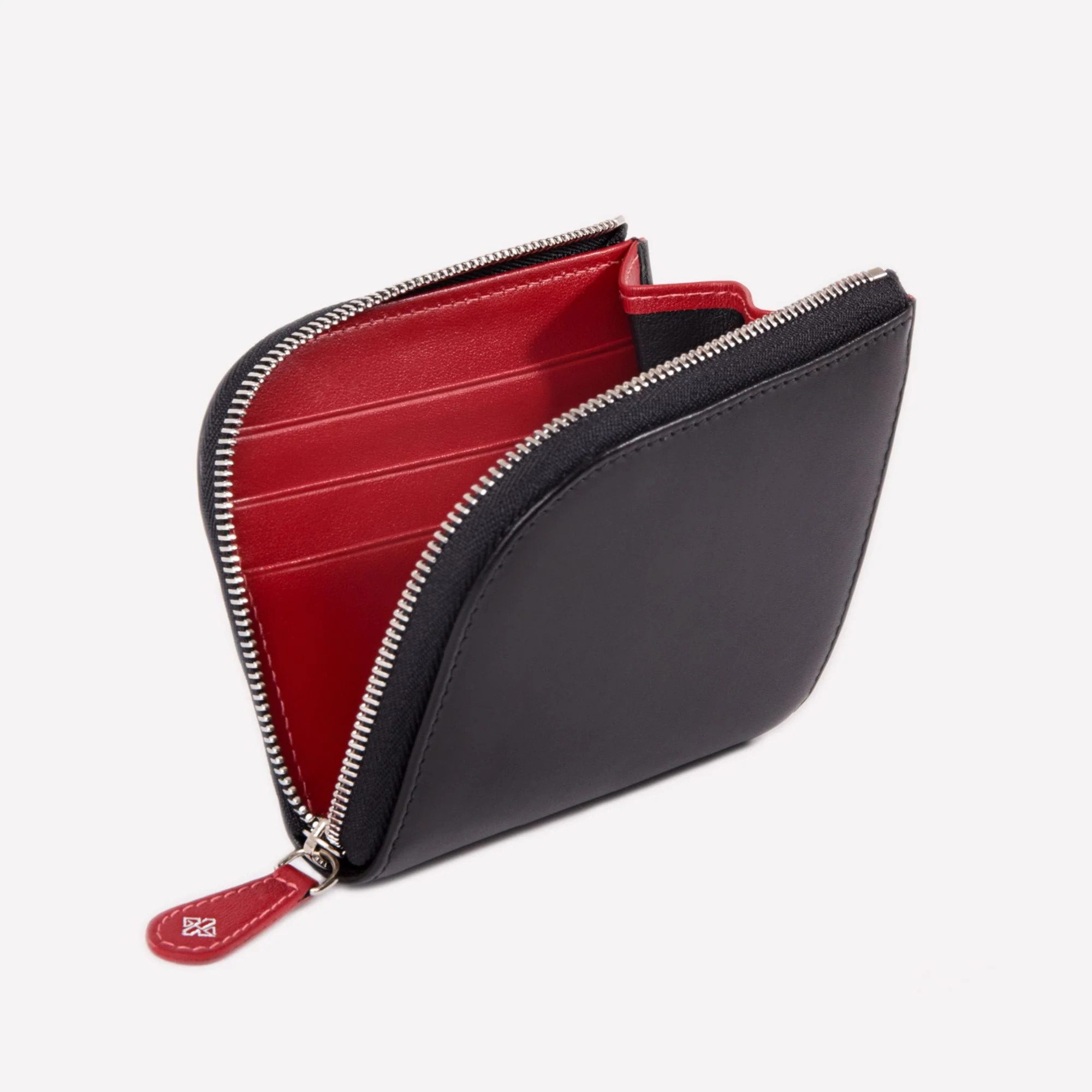 Sterling Zipped Curved Wallet With Key Strap - Image 2