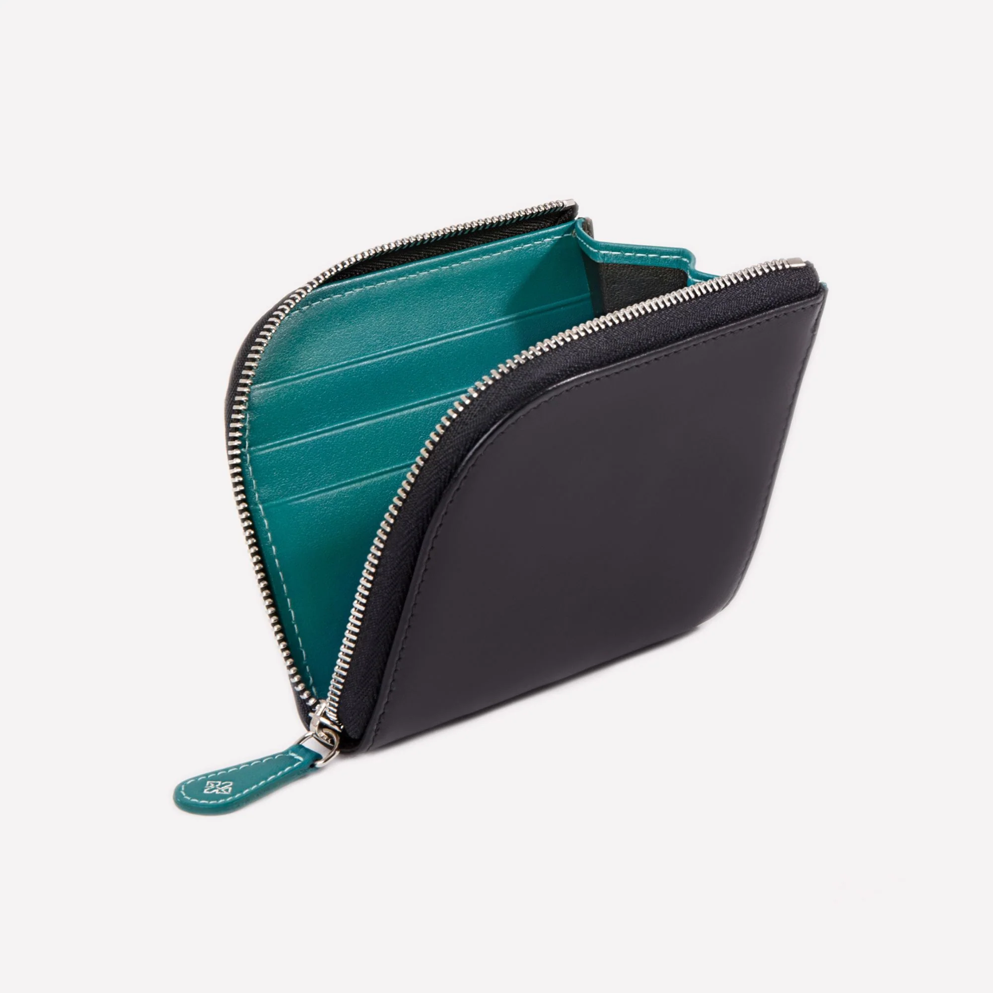 Sterling Zipped Curved Wallet With Key Strap - Image 6
